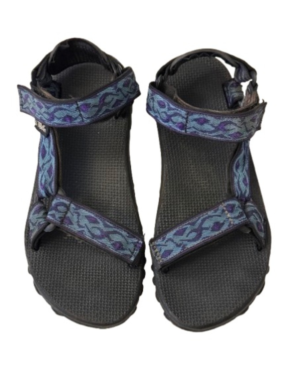 TEVA Women’s Storm Waterproof Hiking Walking Sport Sandals Purple Tribal 9